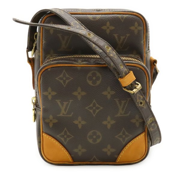 LOUIS VUITTON Brown Monogram Shoulder Bag - Picture 1 of 8